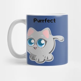 Purrfect Kitten Design Mug